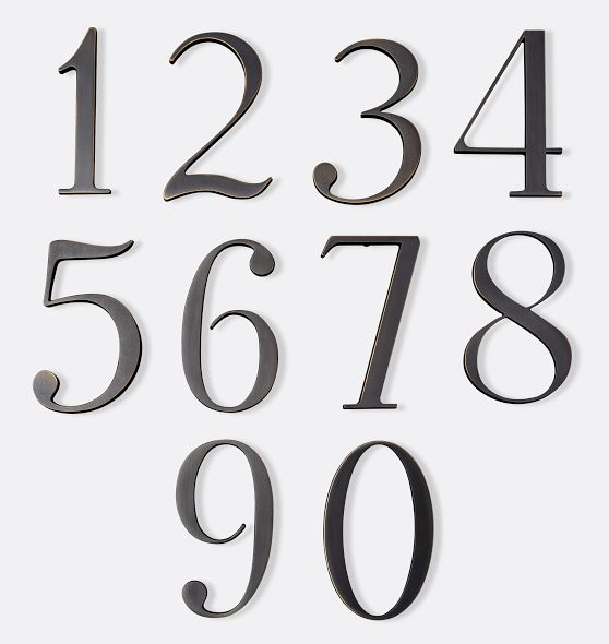 Vintage House Numbers 3, Black House Number Plaque, Sign, Door 3, Metal  Numbers, Custom Made in Ussr - Yahoo Shopping