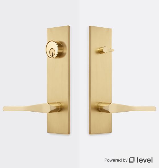 Tubular Lock Grip Entry Sets in Cast Brass